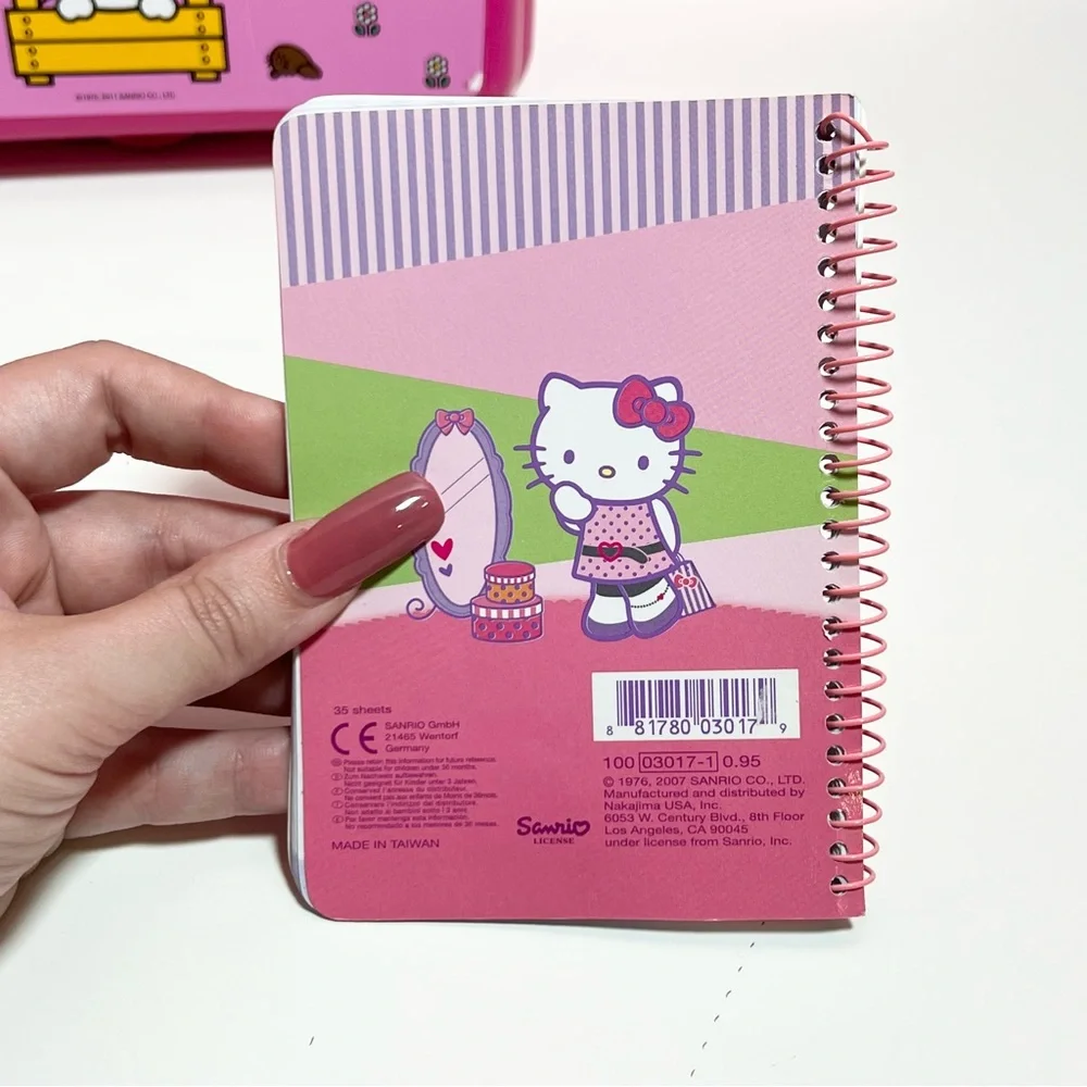 Y2K 2000s mcbling Sanrio hello Kitty school supplies set